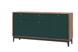 Комод КМ-1 Brass (Брасс), изумруд
